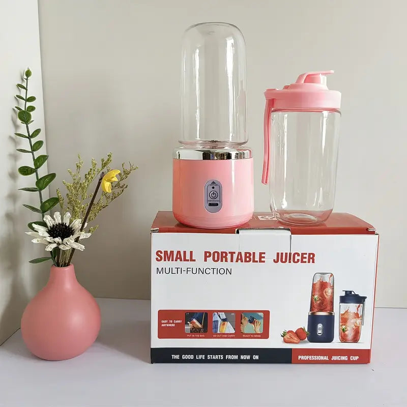 BlendGo Mini — Liquidificador Portátil USB (6 lâminas)
