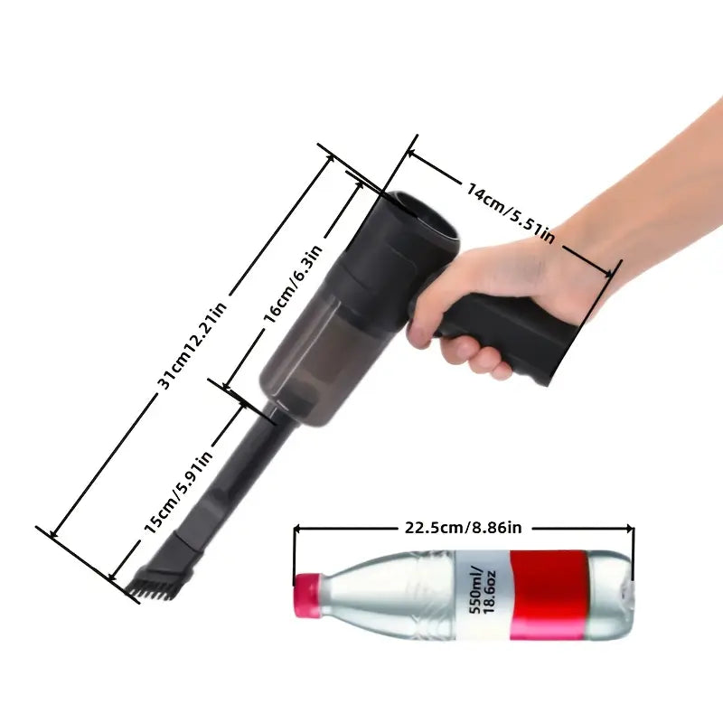 Super Aspiradora — Aspirador Portátil Sem Fio (USB)